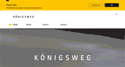 Desktop Screenshot of koenigsweg.com